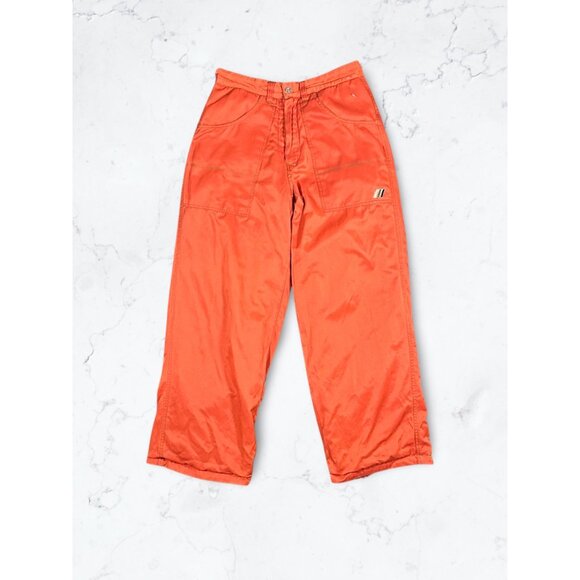 30 x 30 | Rare Reversible Vintage 90s Macgear Reversible Orange & Green Rave Wid - Picture 1 of 8